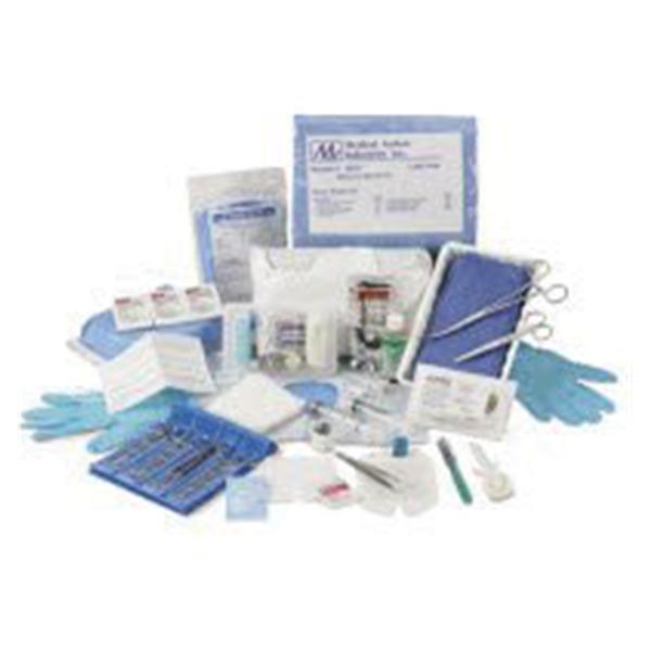Kit Dressing Change With Vinyl Gloves In Wallet Powderfree/Drape 20/Case